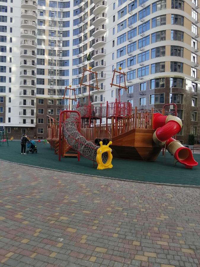 Апартаменты В Аркадии С Террасой И Прямым Видом На Море Odessa Luaran gambar
